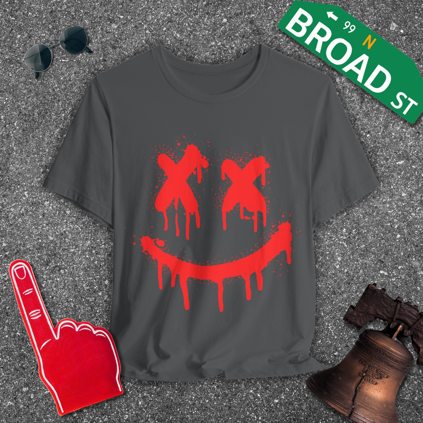 X Eyes - Red Tee
