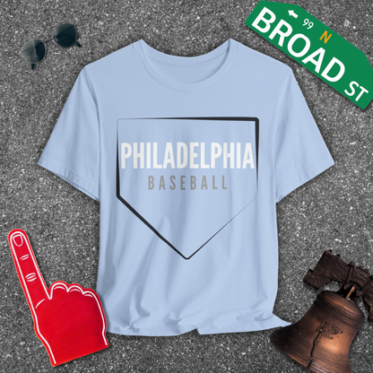 Philadelphia Baseball Home Plate Tee