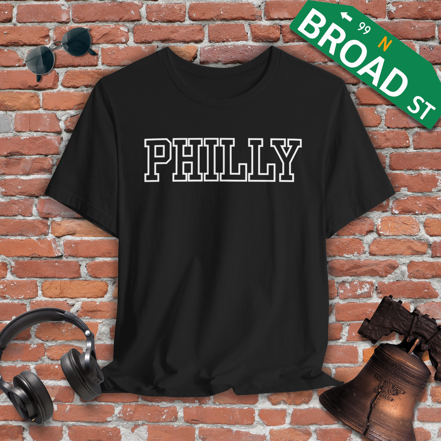 Hollow Philly - White Tee