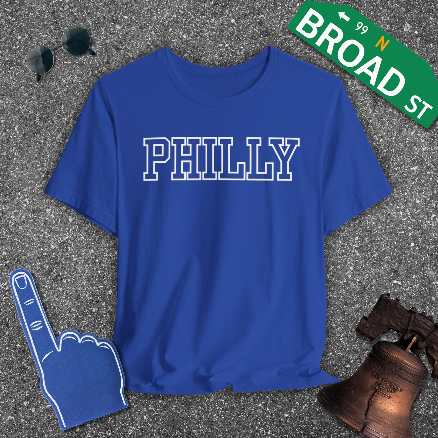 Hollow Philly - White Tee
