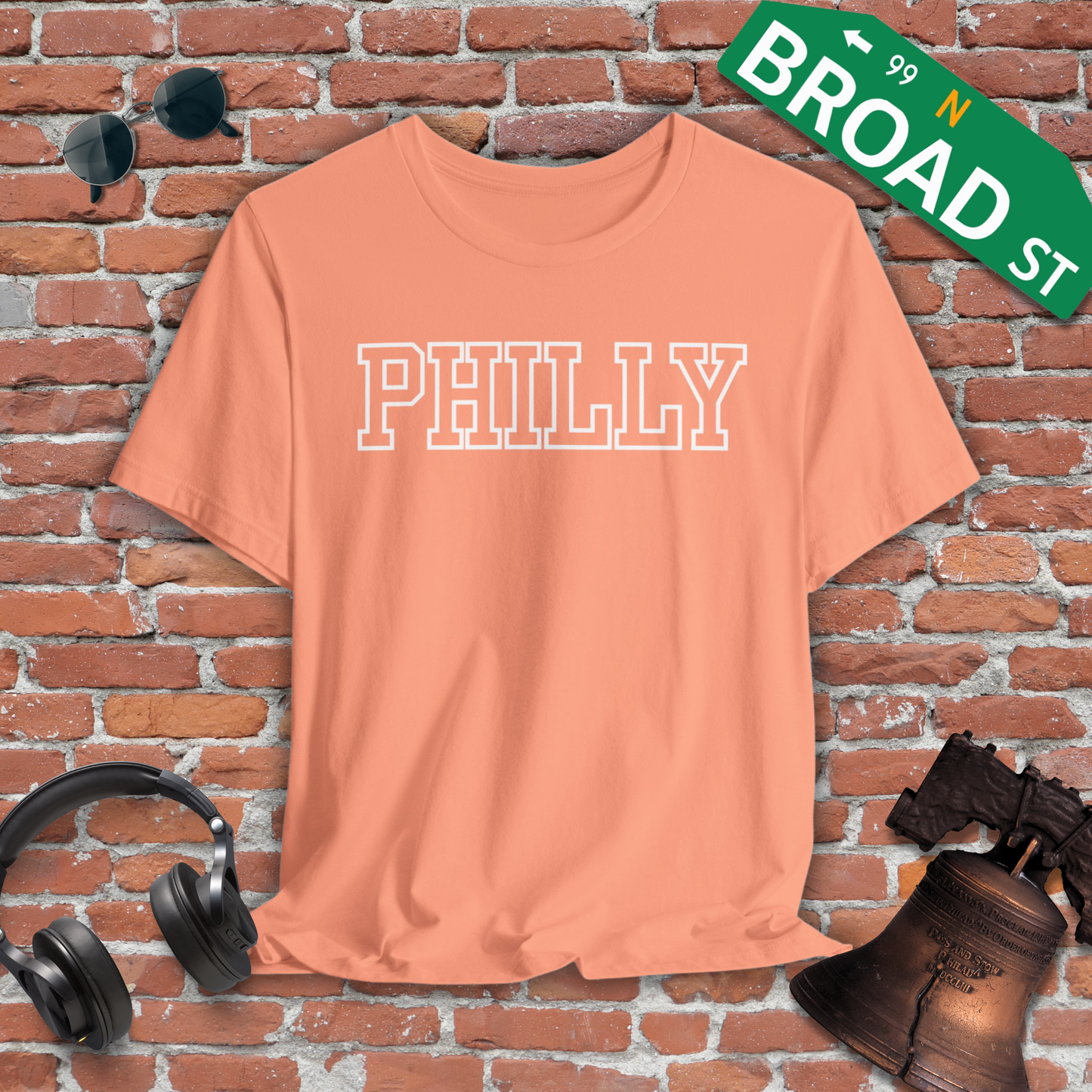 Hollow Philly - White Tee