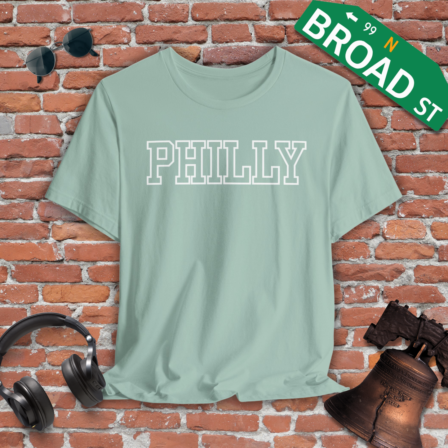 Hollow Philly - White Tee