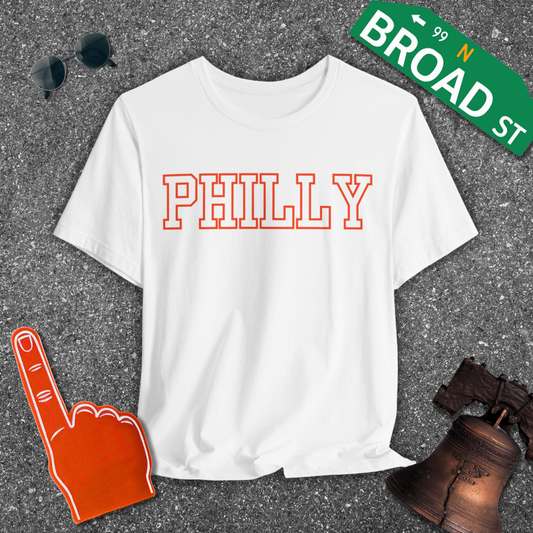 Hollow Philly - Orange Tee
