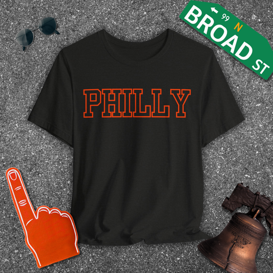 Hollow Philly - Orange Tee