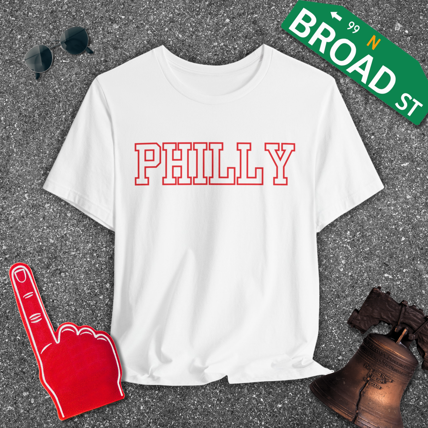 Hollow Philly - Red Tee
