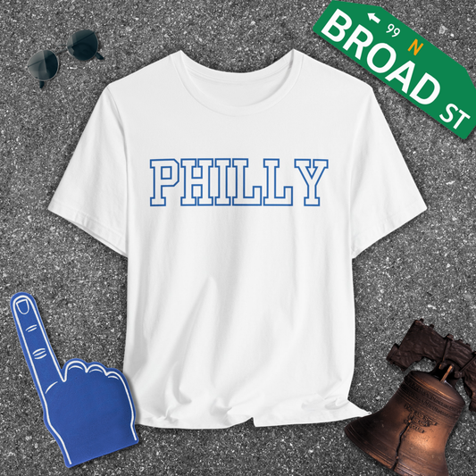 Hollow Philly - Blue Tee