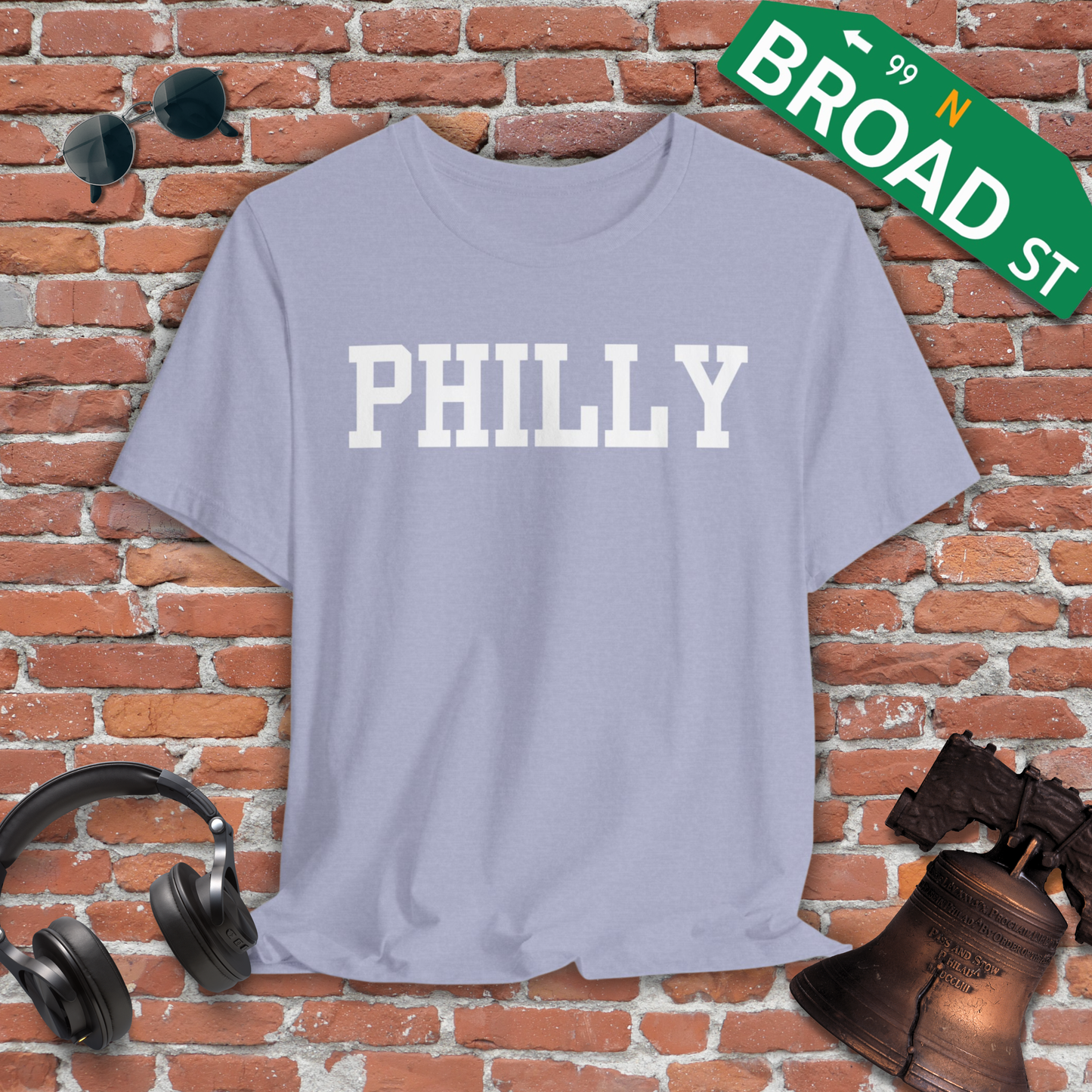 Classic Philly - White Tee