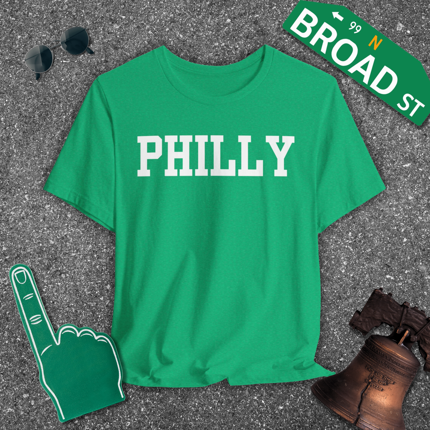 Classic Philly - White Tee