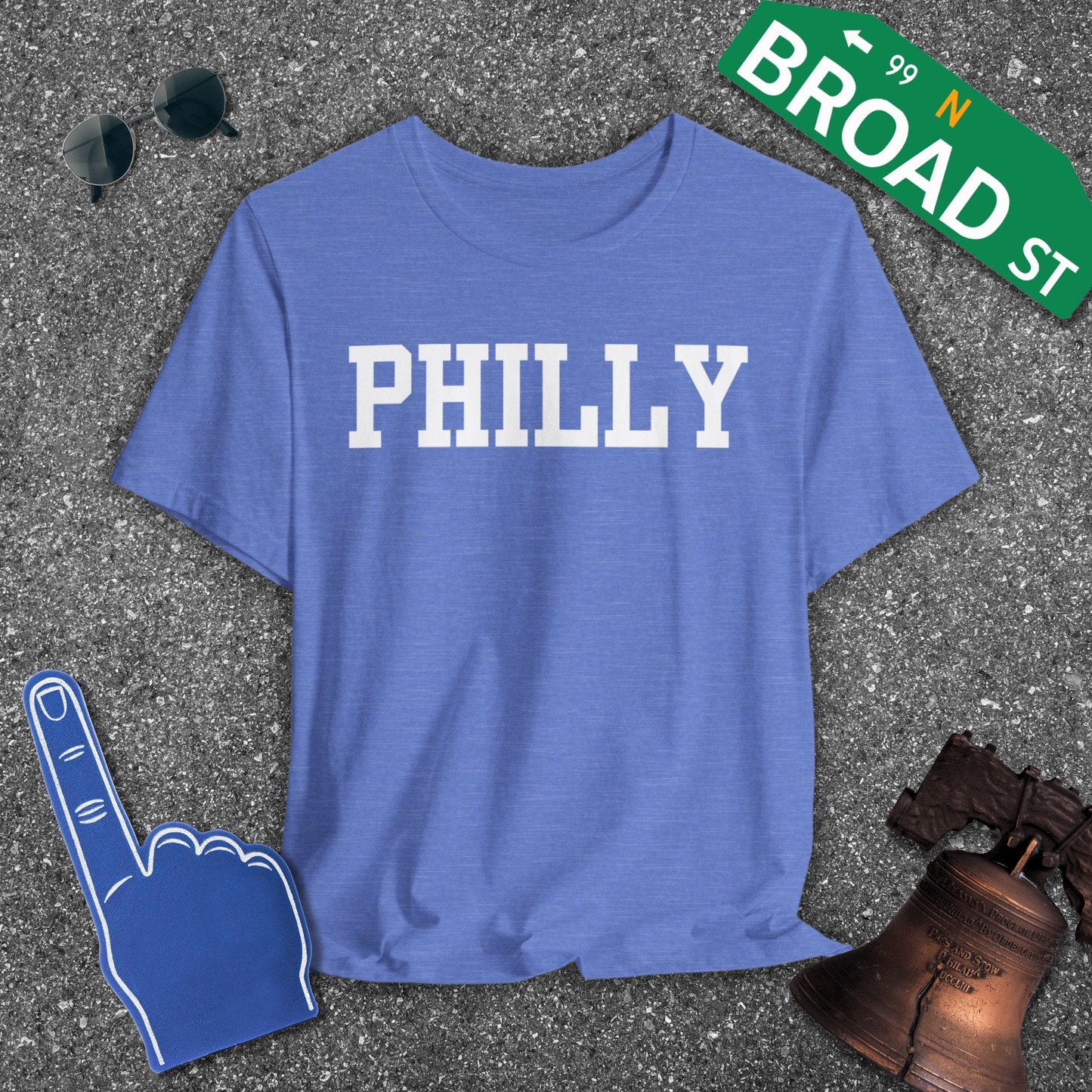 Classic Philly - White Tee