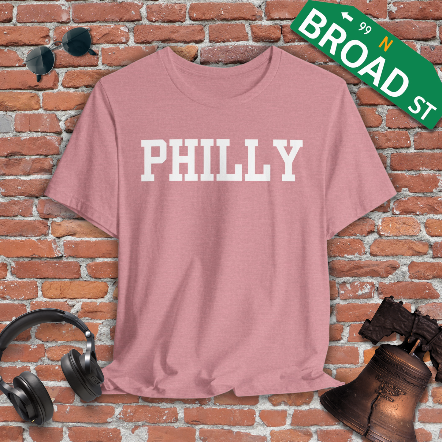 Classic Philly - White Tee
