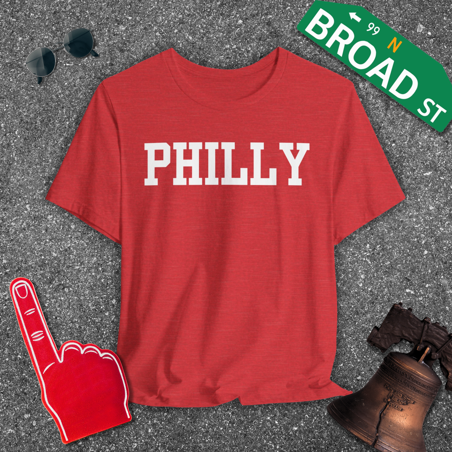 Classic Philly - White Tee