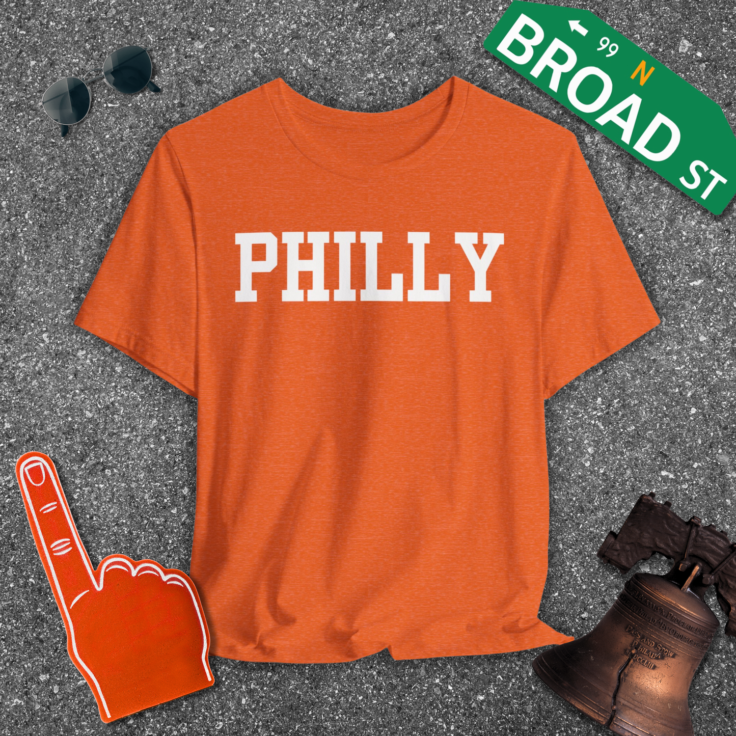 Classic Philly - White Tee