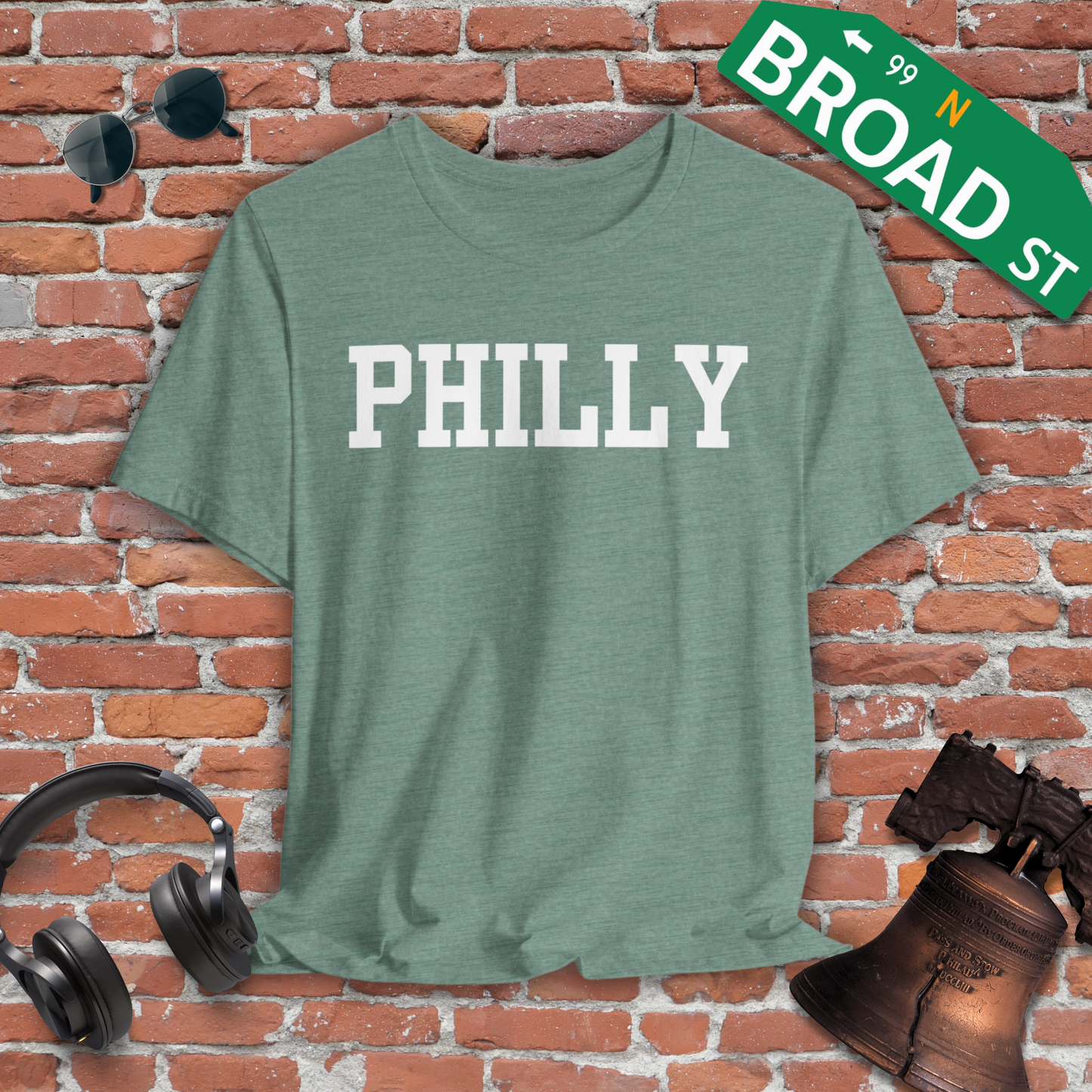 Classic Philly - White Tee