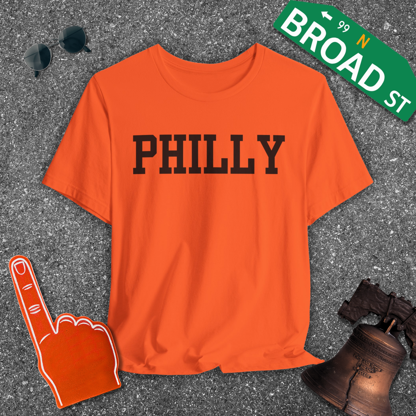 Classic Philly - Black Tee