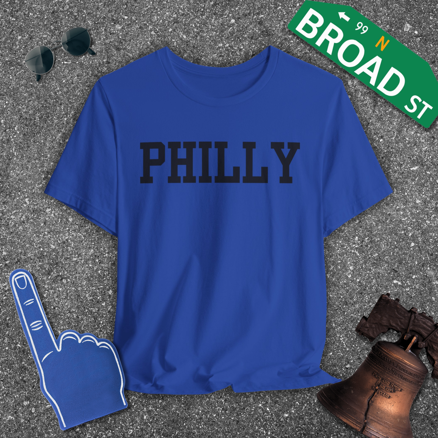 Classic Philly - Black Tee
