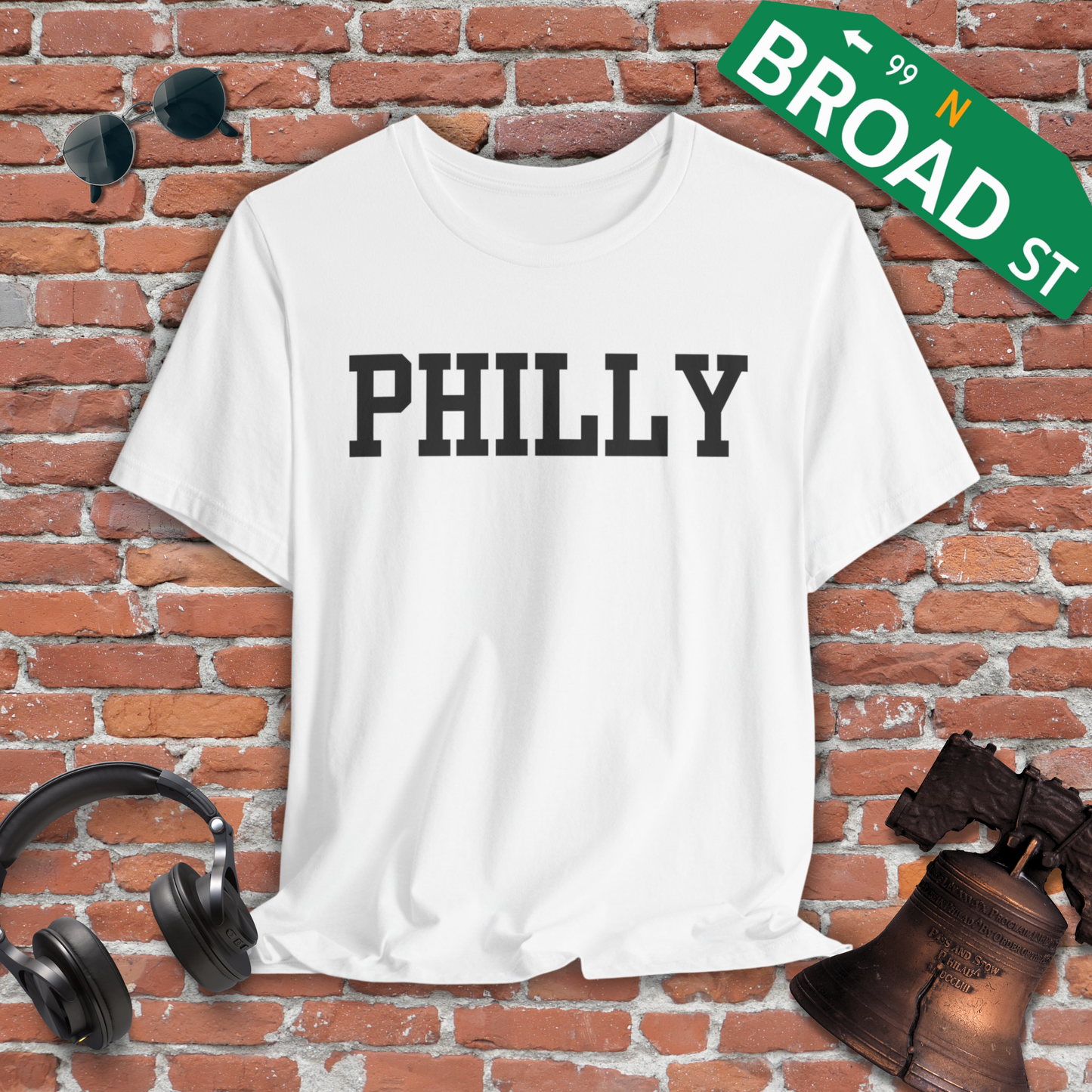 Classic Philly - Black Tee
