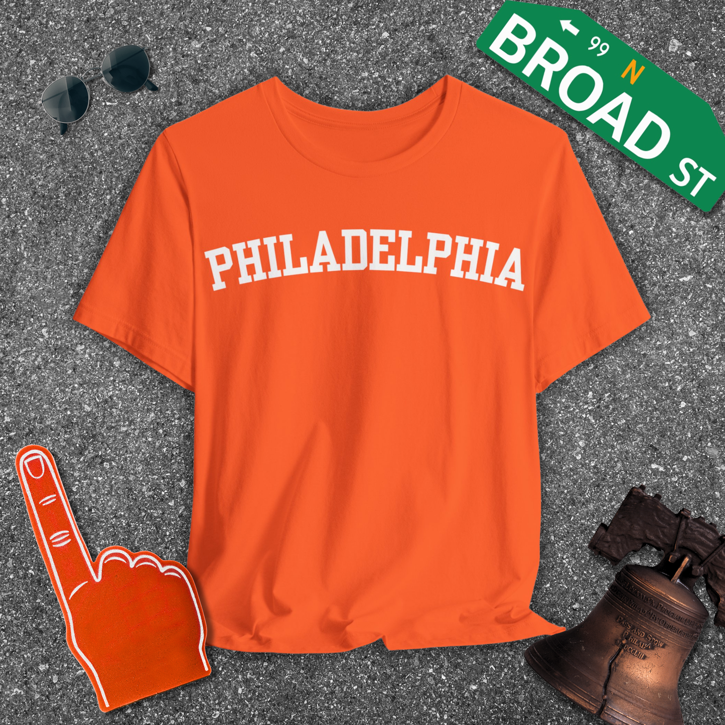 Classic Philadelphia - White Tee