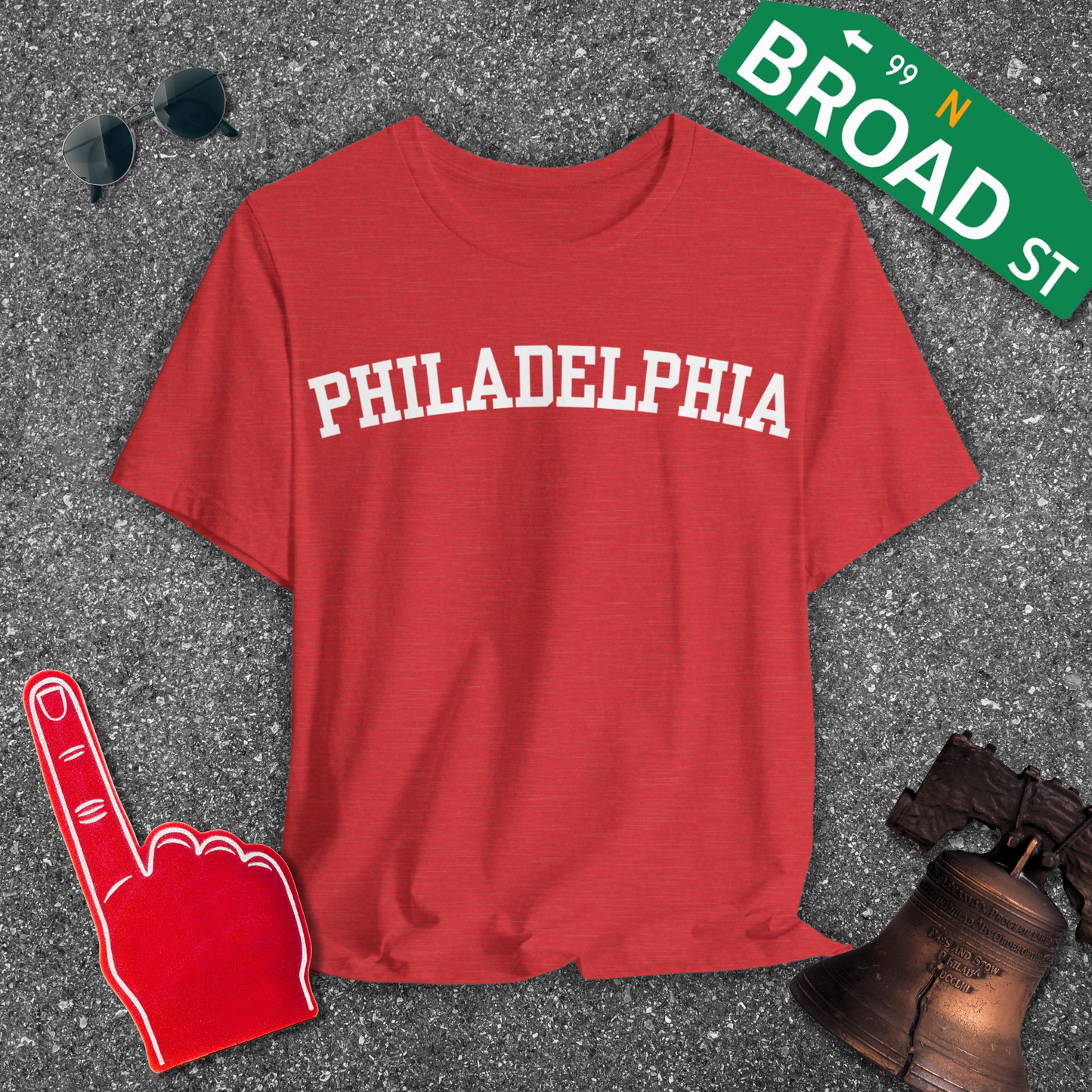 Classic Philadelphia - White Tee