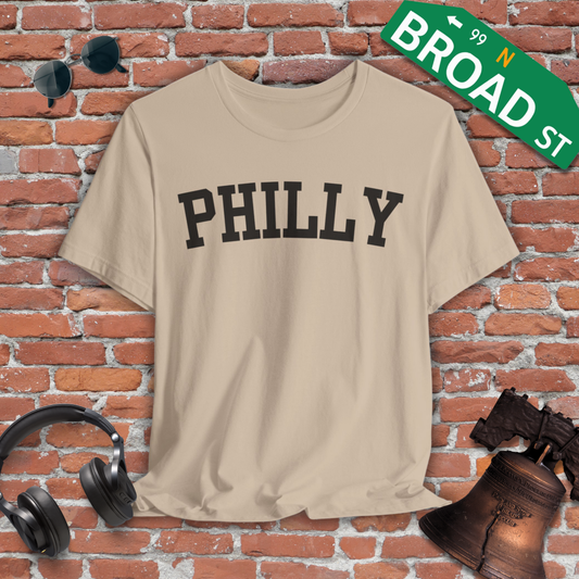 Classic Philly - Black Curved Tee