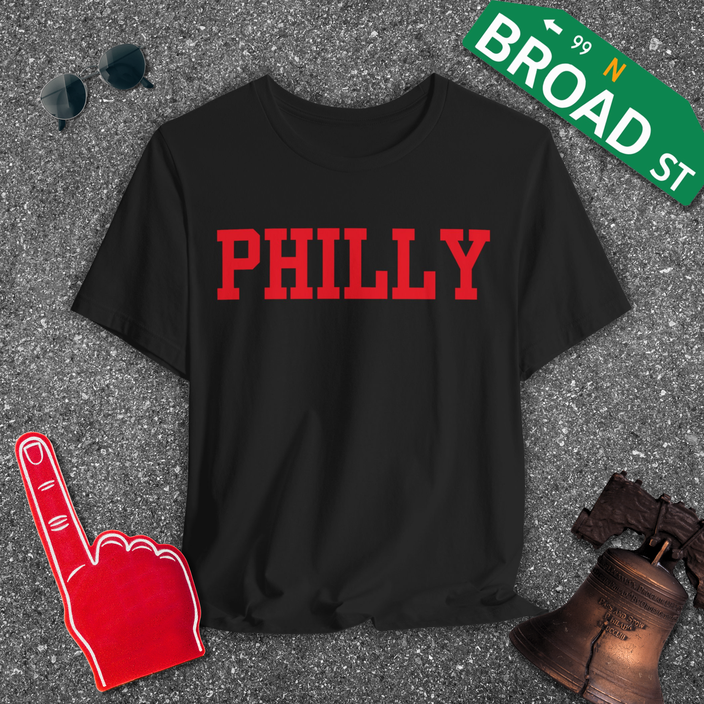 Classic Philly - Red Tee