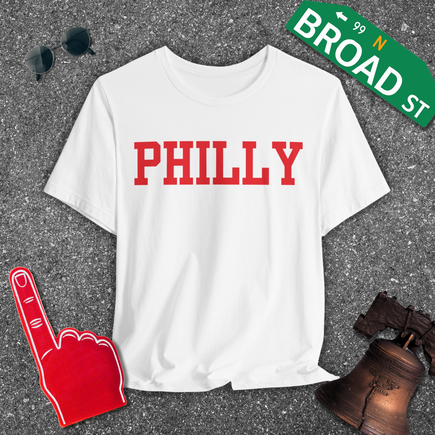 Classic Philly - Red Tee
