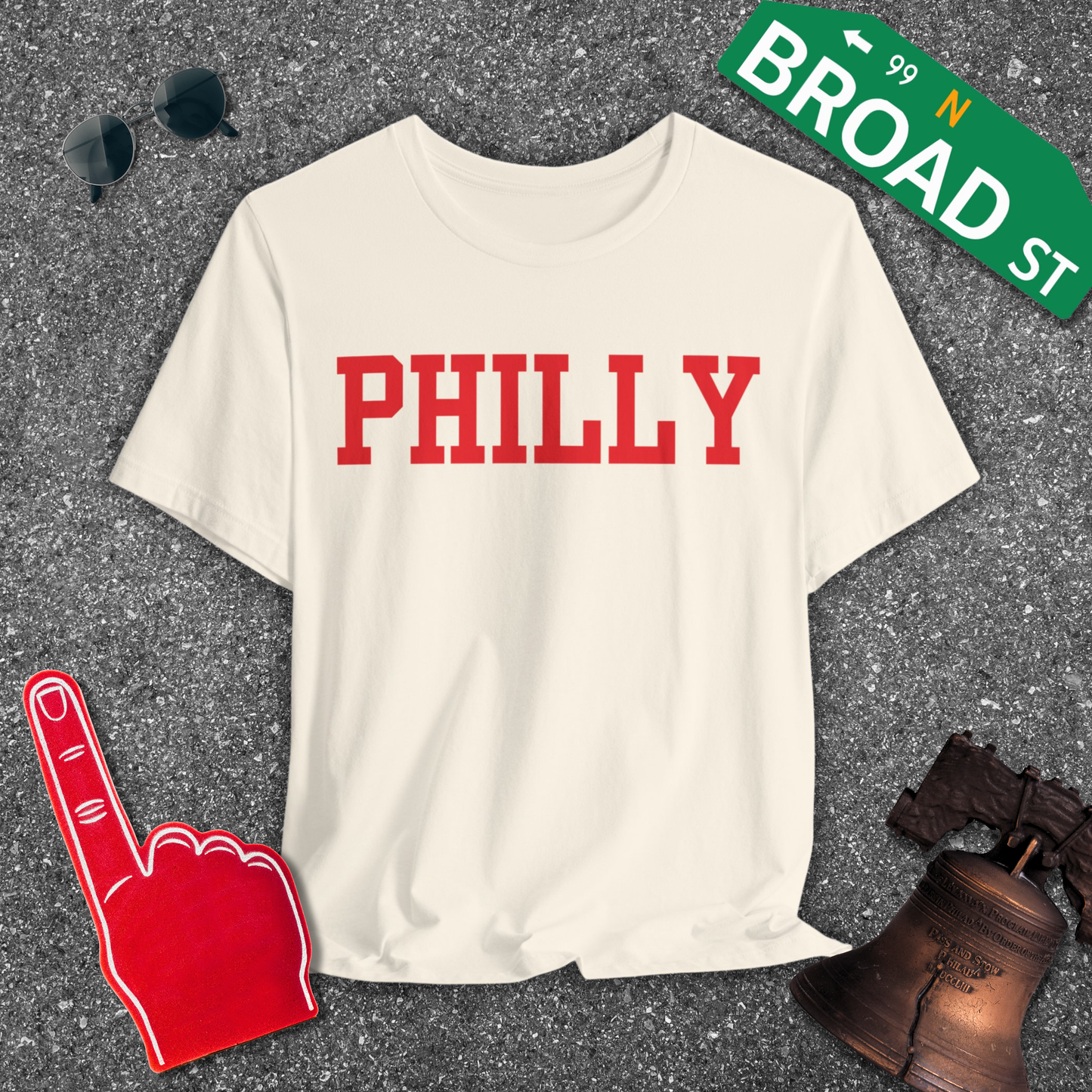 Classic Philly - Red Tee