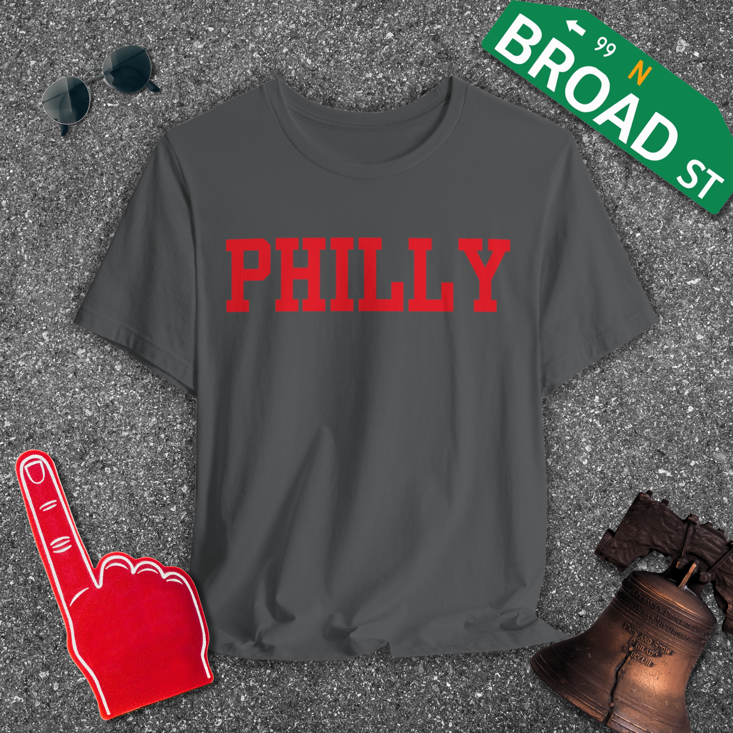 Classic Philly - Red Tee