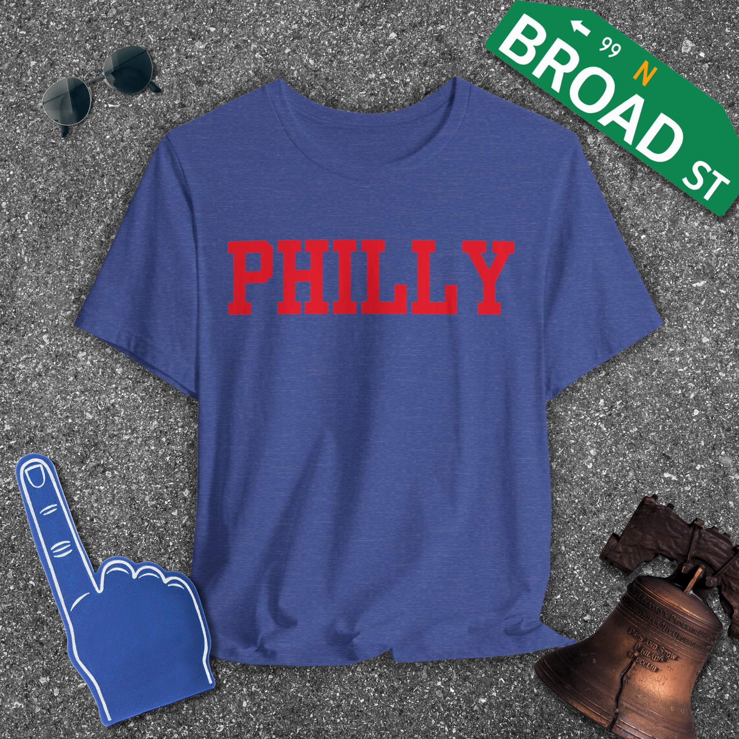 Classic Philly - Red Tee