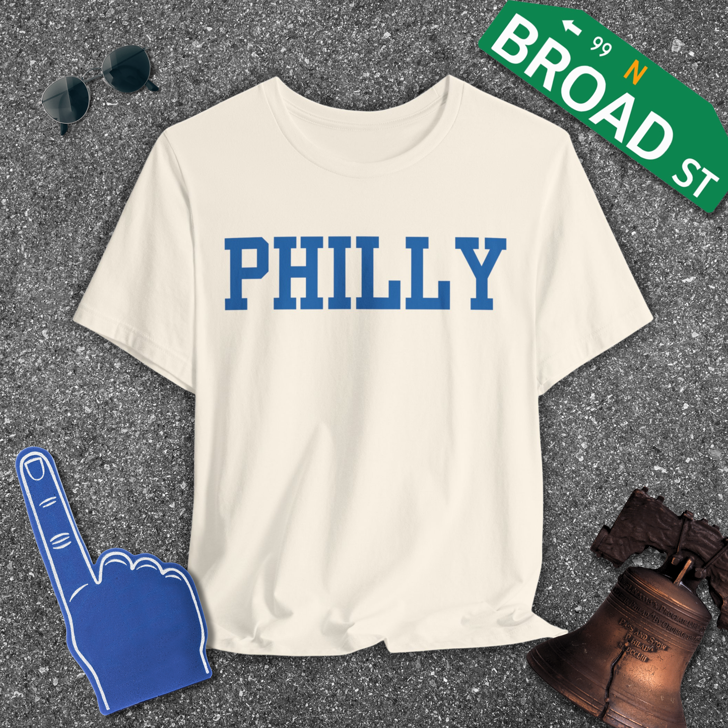 Classic Philly - Blue Tee