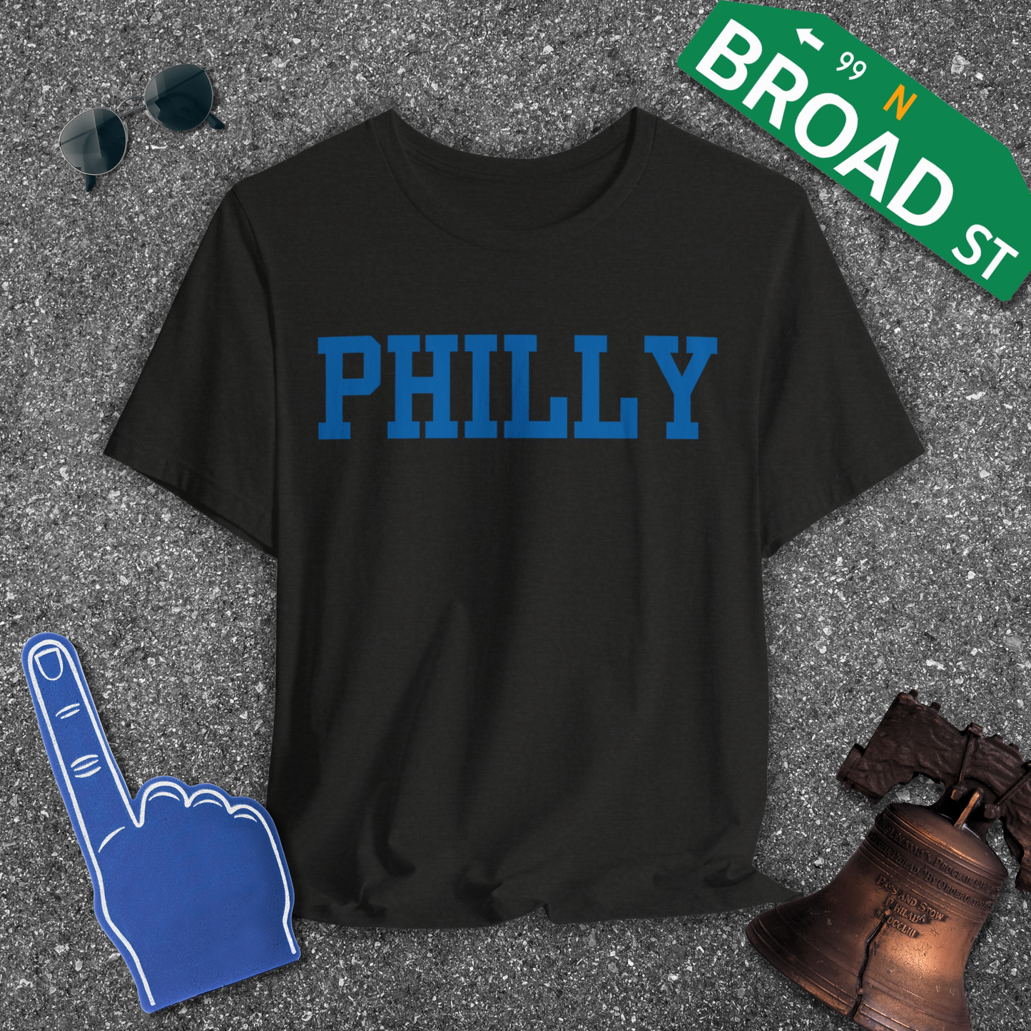 Classic Philly - Blue Tee