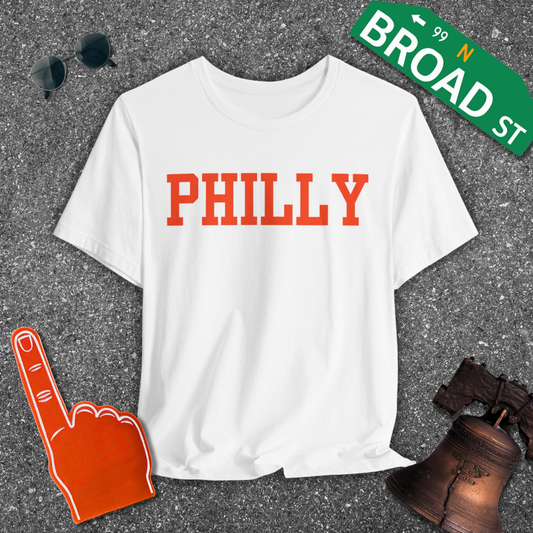 Classic Philly - Orange Tee