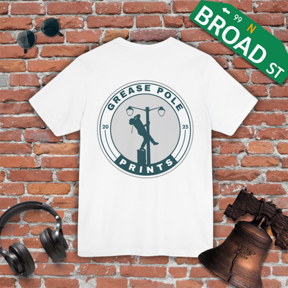 Grease Pole Prints - Branded Tee