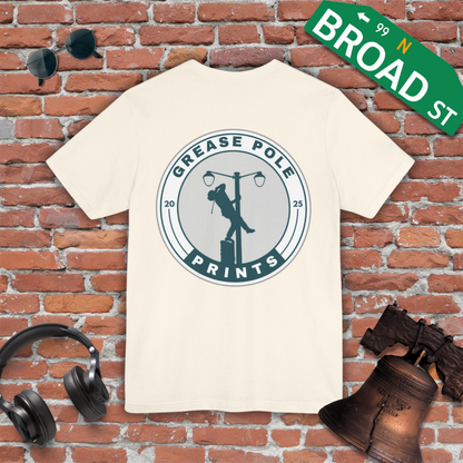 Grease Pole Prints - Branded Tee