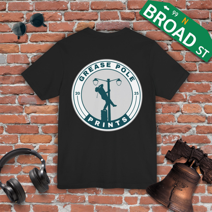 Grease Pole Prints - Branded Tee