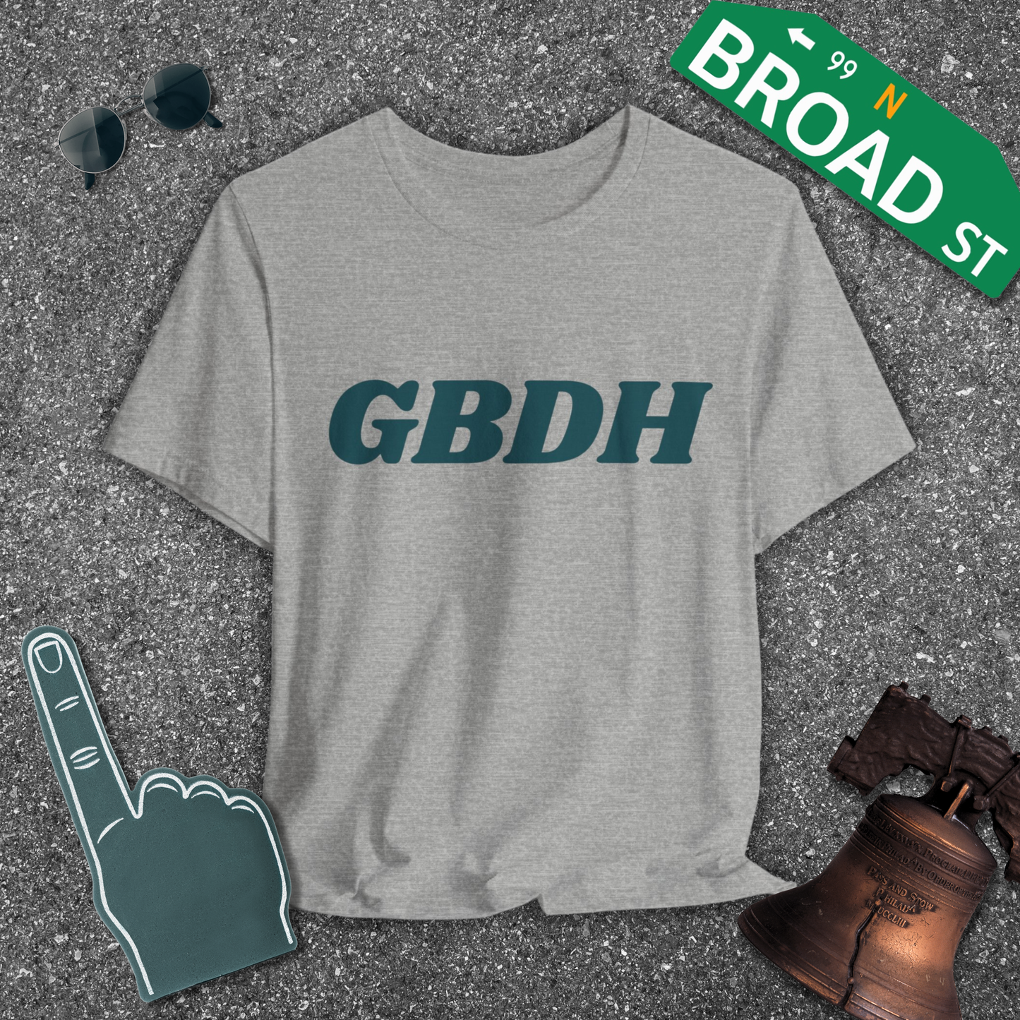 GBDH - Dark Green Tee