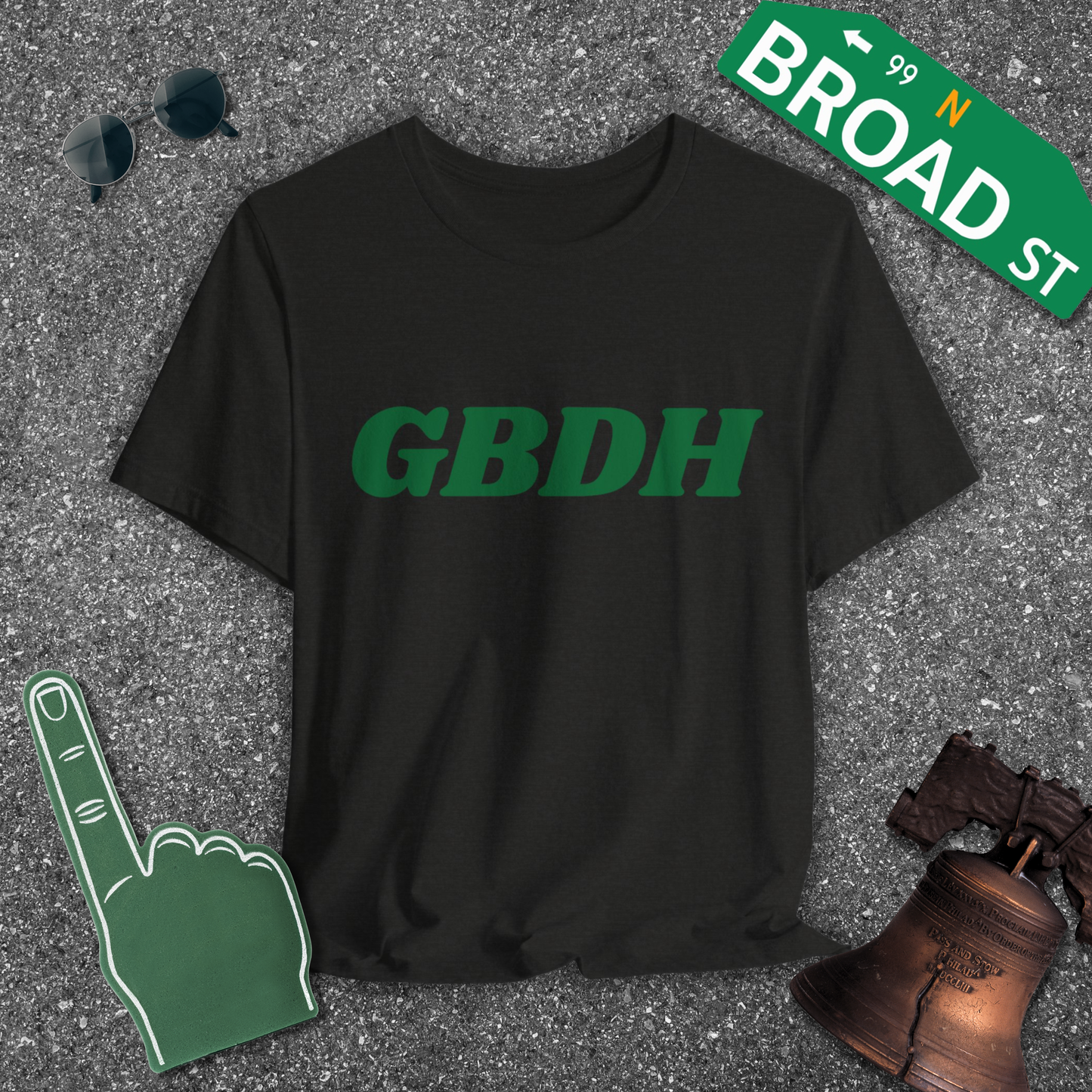GBDH - Light Green Tee
