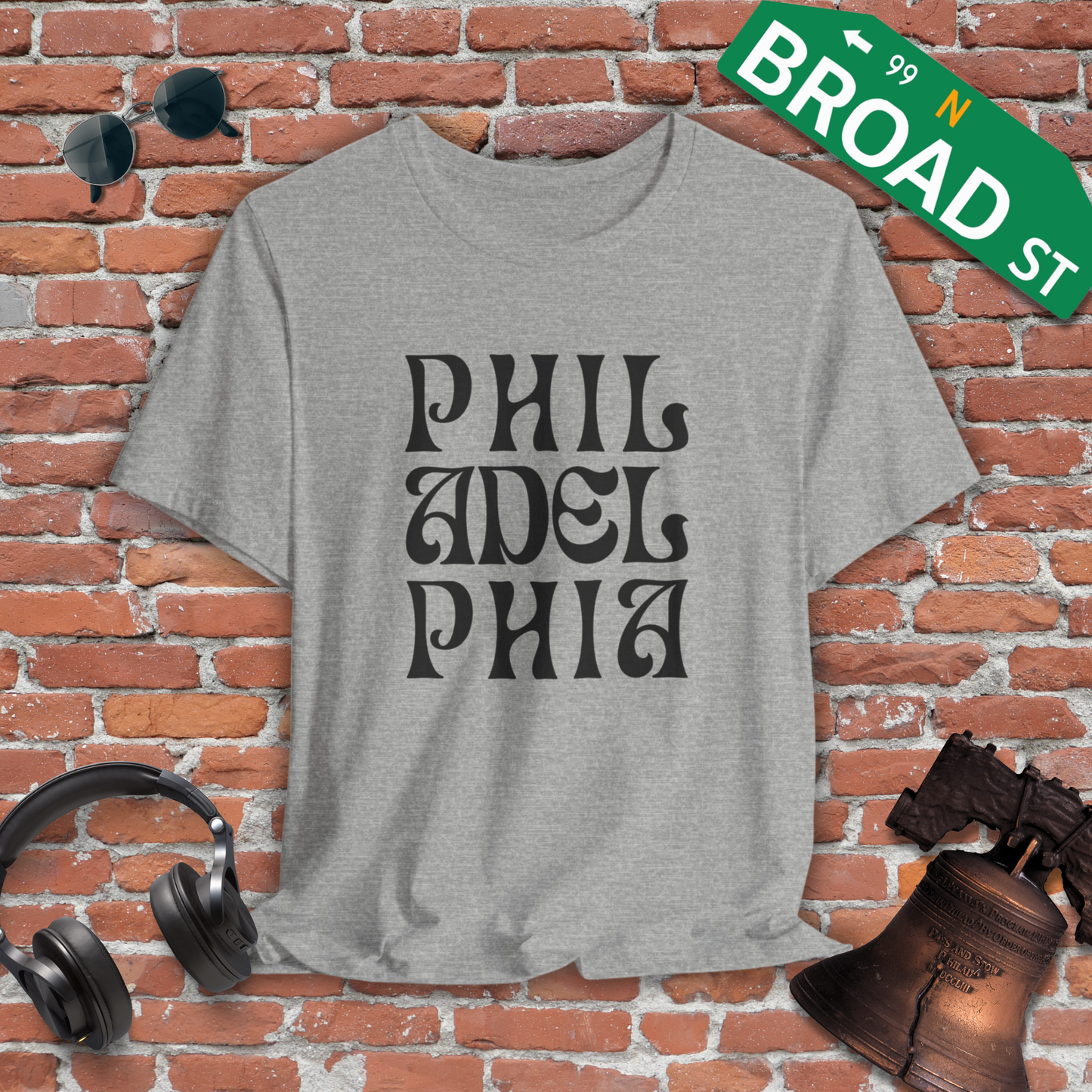 Groovy Phil-adel-phia Tee