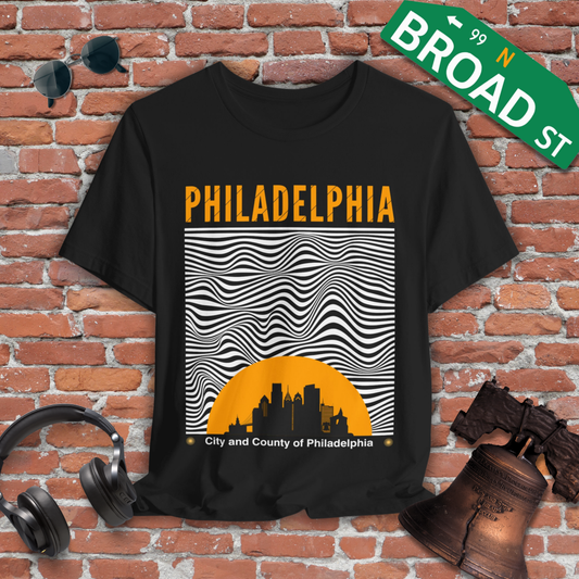 Philadelphia Abstract Sun Tee