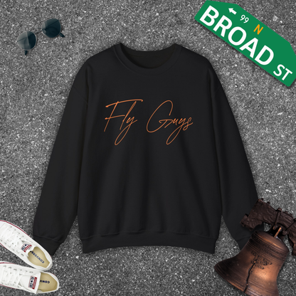 Fly Guys - Cursive Crewneck