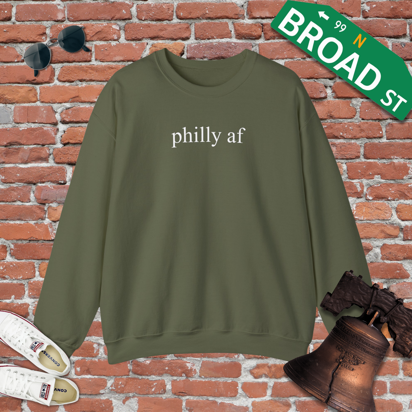 philly af Crewneck