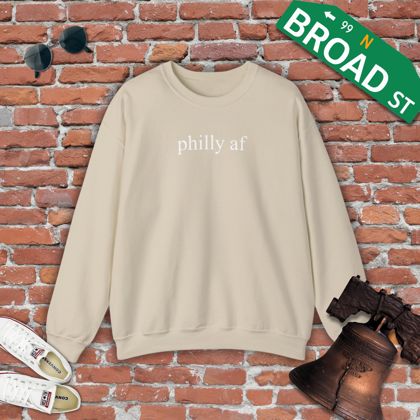 philly af Crewneck