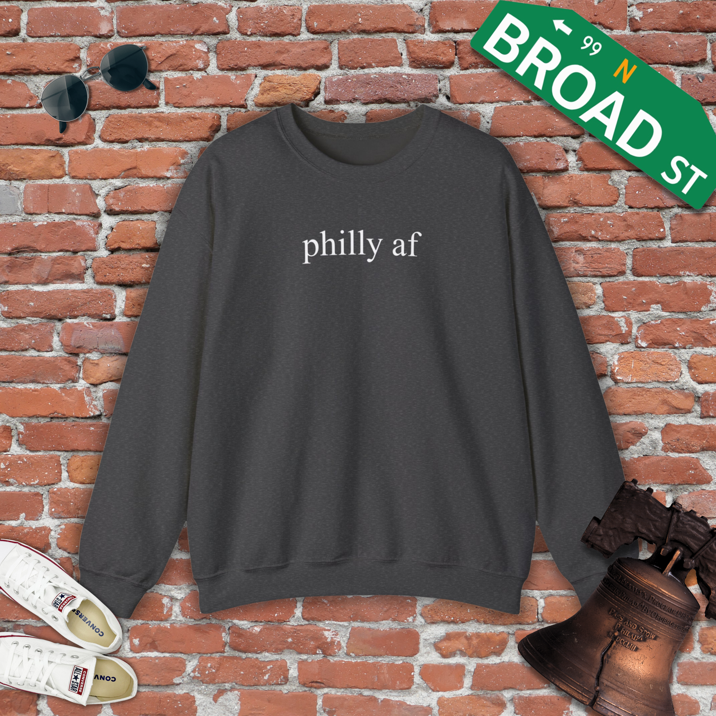 philly af Crewneck