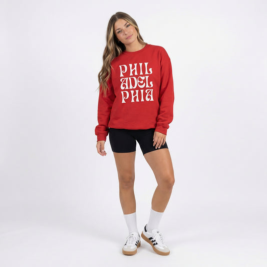 Groovy Philadelphia Crewneck