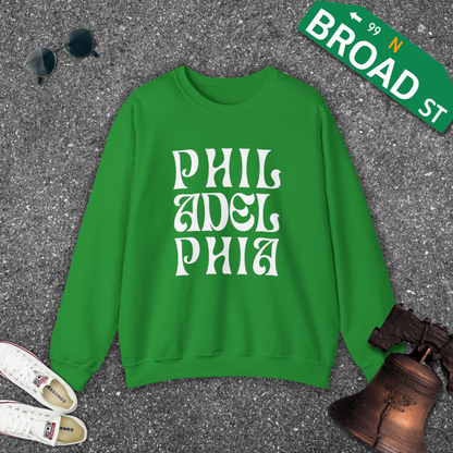 Groovy Philadelphia Crewneck