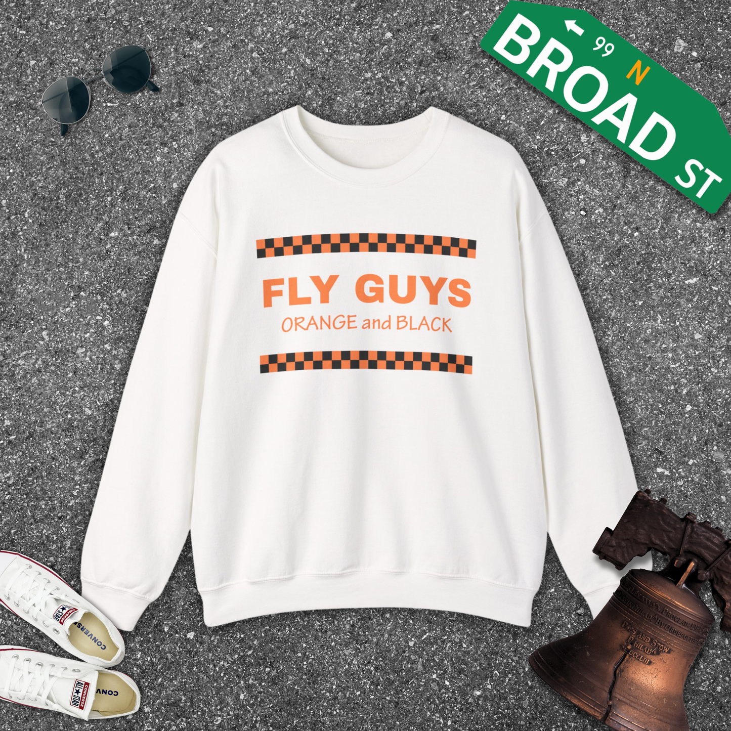 Fly Guys Logo Crewneck