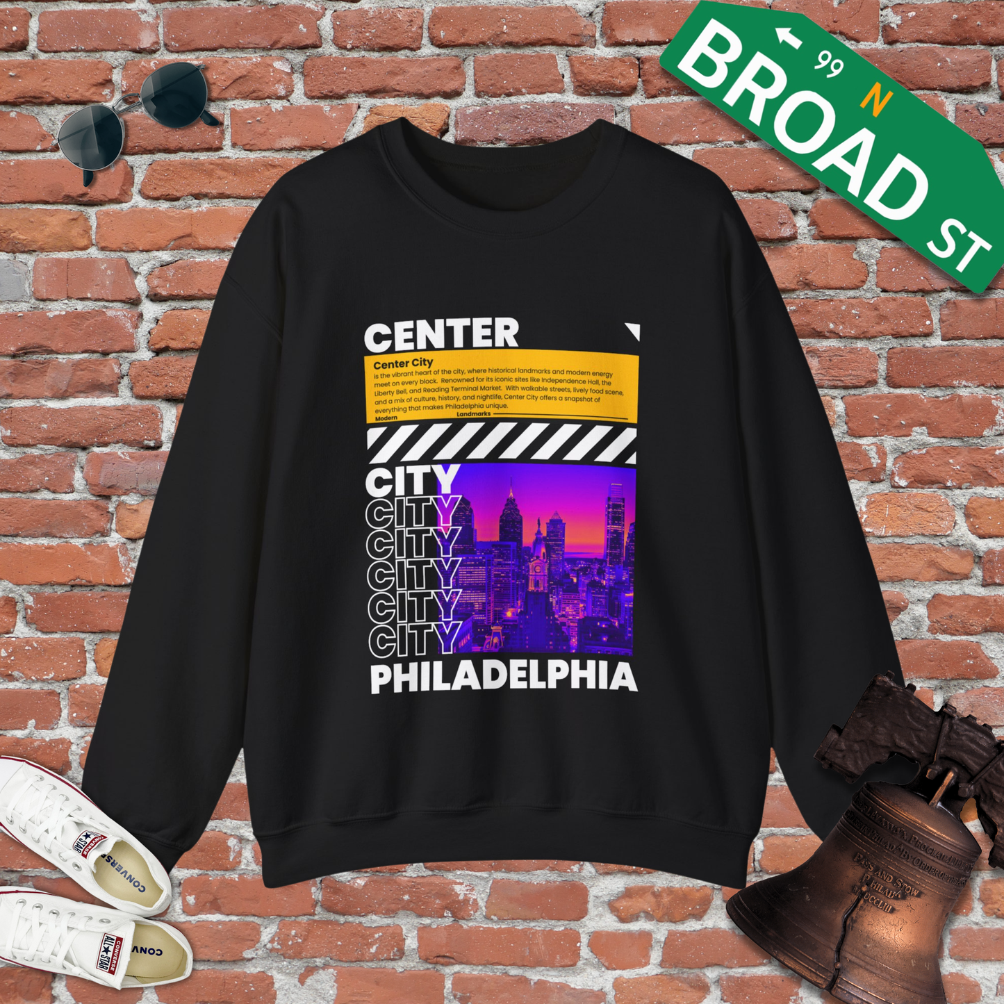 Center City Graphic Crewneck