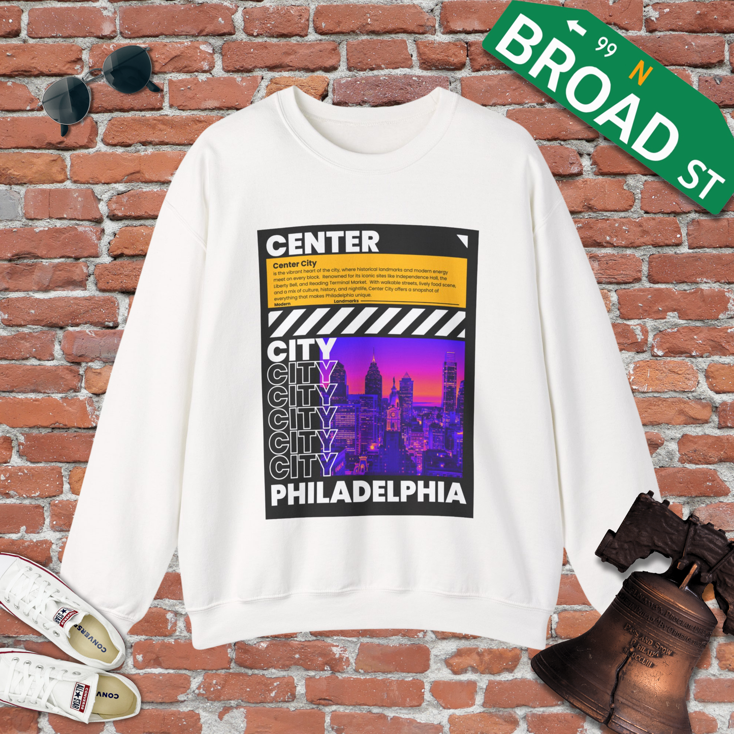 Center City Graphic Crewneck