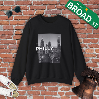 Skyline Offset Crewneck