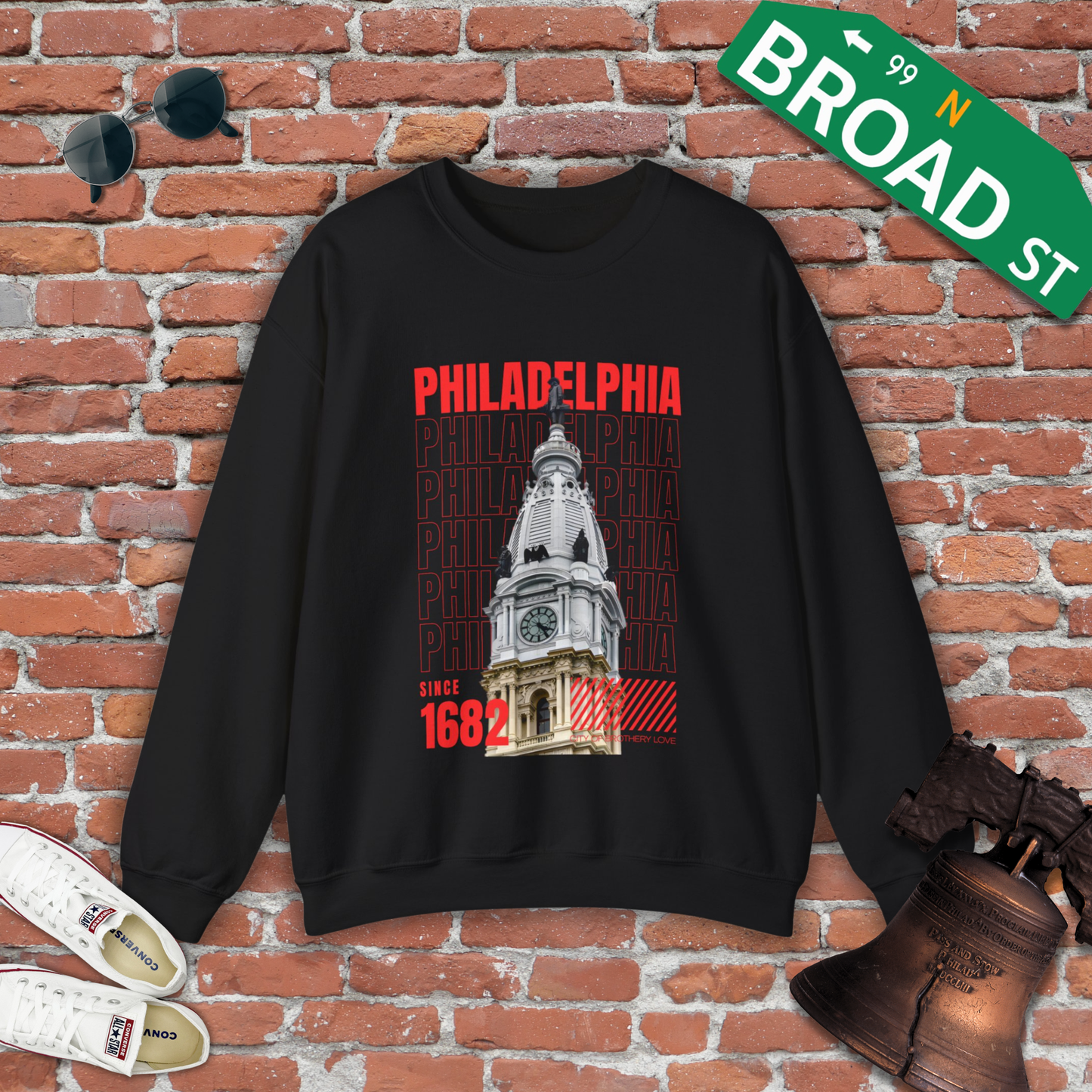 Since 1682 - Red Crewneck
