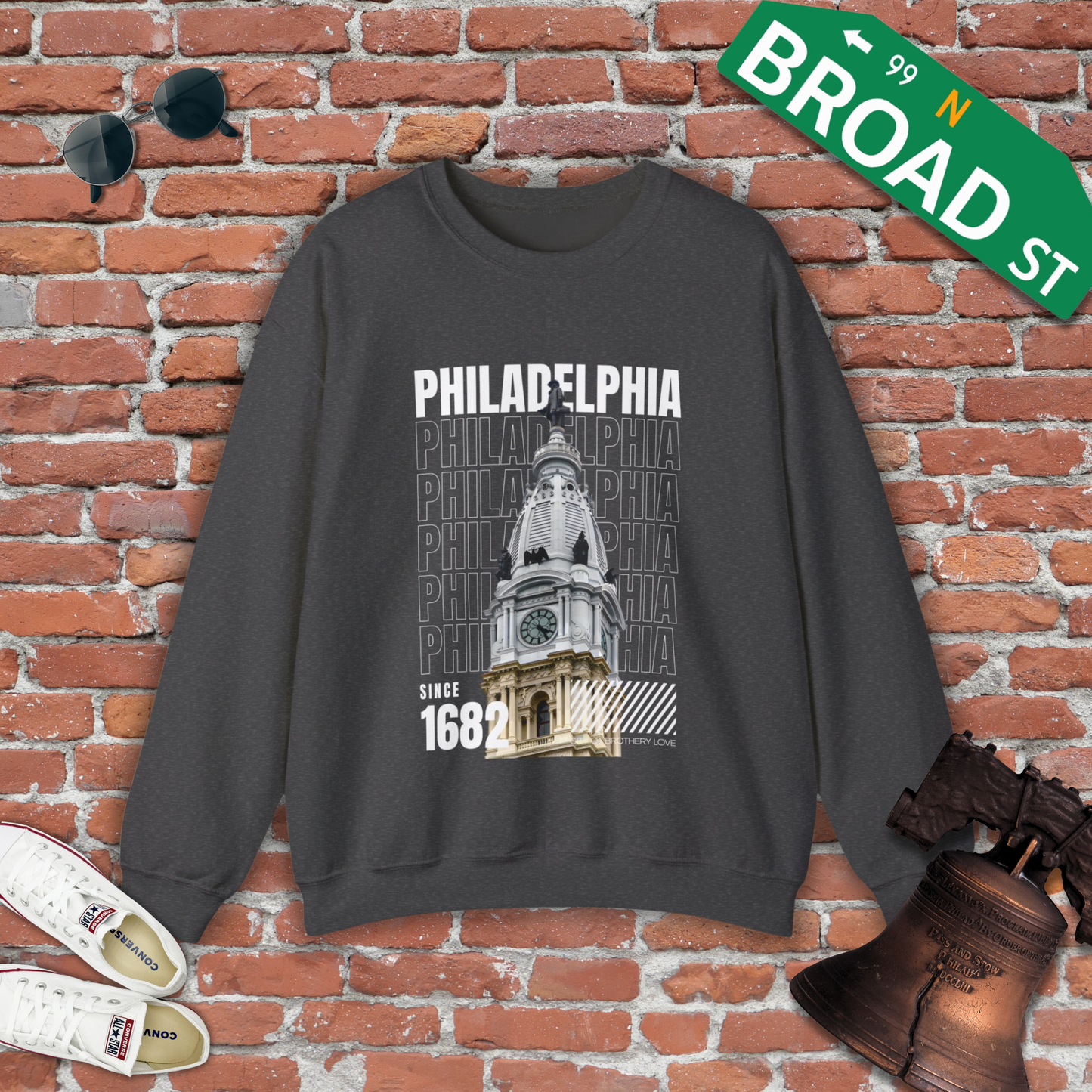 Since 1682 - White Crewneck